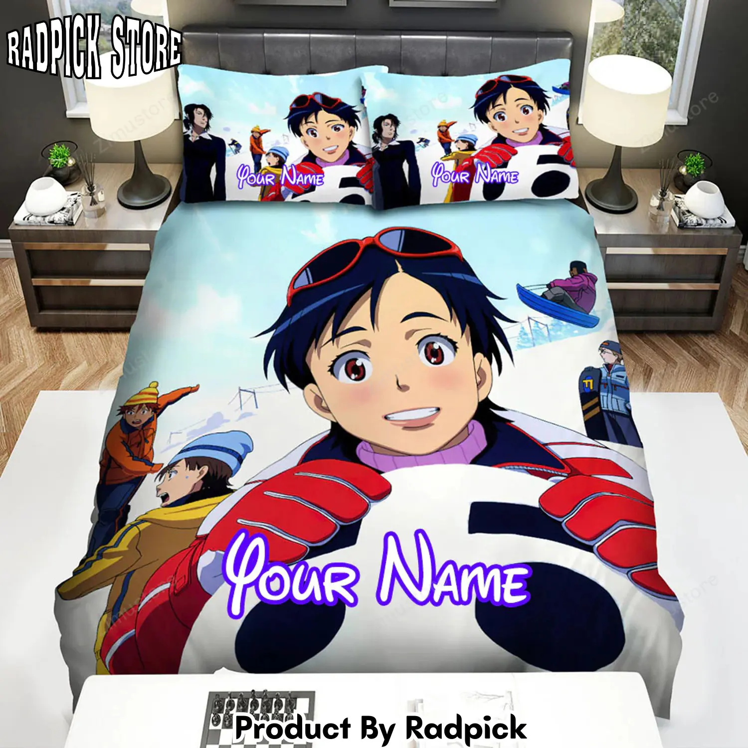 Radpick the blood2b anime saya building a snowman bed sheets spread duvet cover personalized name bedding sets rp3271364